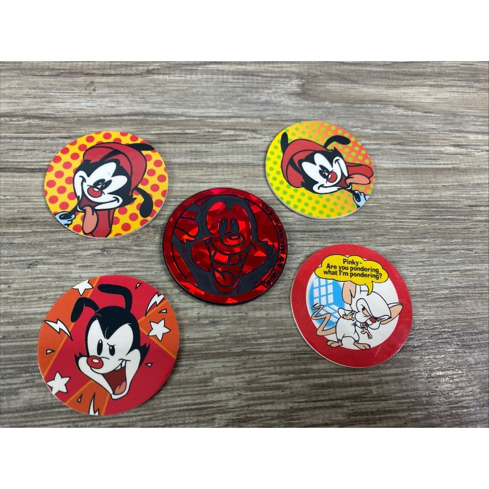 Animaniacs POGs w Slammer 90's Vintage colectable